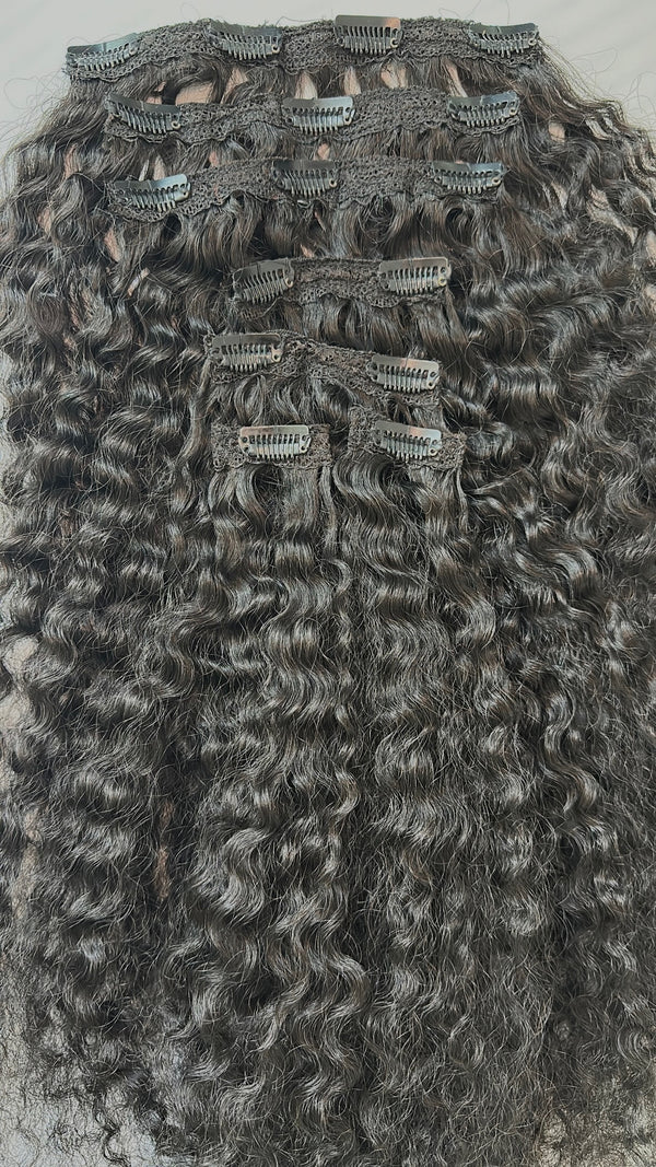 Raw Curly Clip Ins *LIMITED TIME ONLY!*